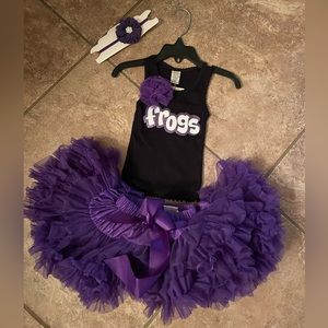 TCU 3 piece baby outfit